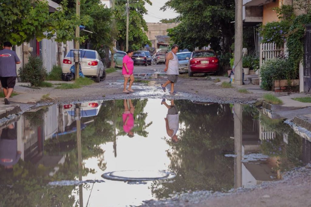 Bahía de Banderas inicia obras de mejoramiento en la calle Sardina de Villas de San Vicente