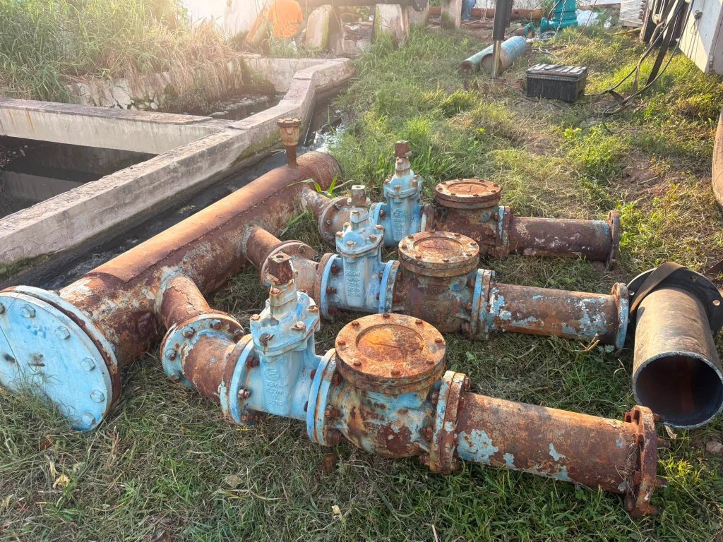 Tuxpan continúa la rehabilitación del cárcamo de bombeo Morelos y Bordo Sur