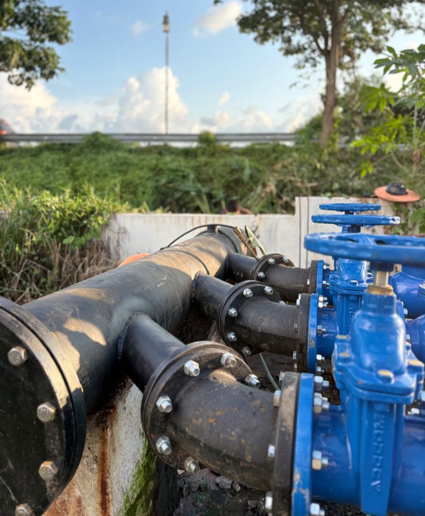 Tuxpan continúa la rehabilitación del cárcamo de bombeo Morelos y Bordo Sur