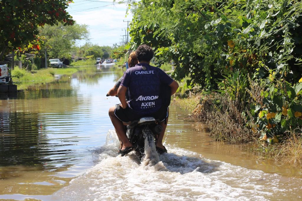 San Blas reporta ingreso de marea alta en hogares de zonas bajas y costeras